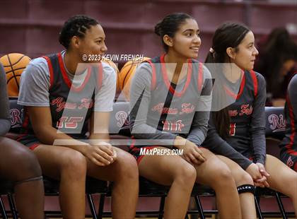 Thumbnail 3 in Ironwood vs Agua Fria (Mountain Ridge Girls Basketball Invitational) photogallery.