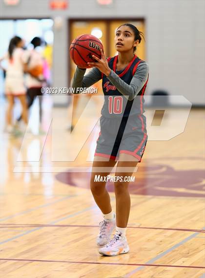 Thumbnail 1 in Ironwood vs Agua Fria (Mountain Ridge Girls Basketball Invitational) photogallery.