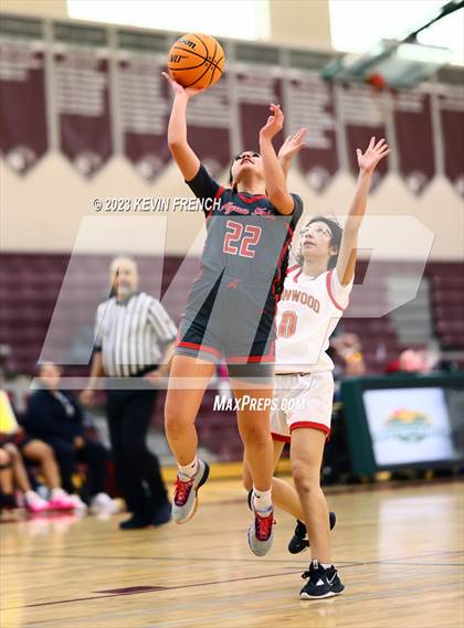 Thumbnail 2 in Ironwood vs Agua Fria (Mountain Ridge Girls Basketball Invitational) photogallery.