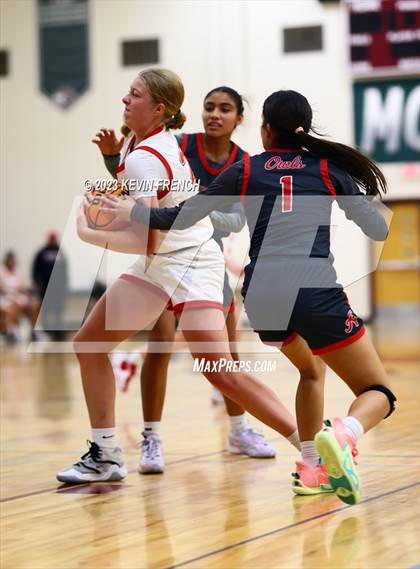 Thumbnail 3 in Ironwood vs Agua Fria (Mountain Ridge Girls Basketball Invitational) photogallery.
