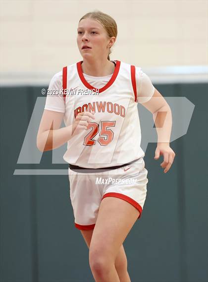 Thumbnail 3 in Ironwood vs Agua Fria (Mountain Ridge Girls Basketball Invitational) photogallery.