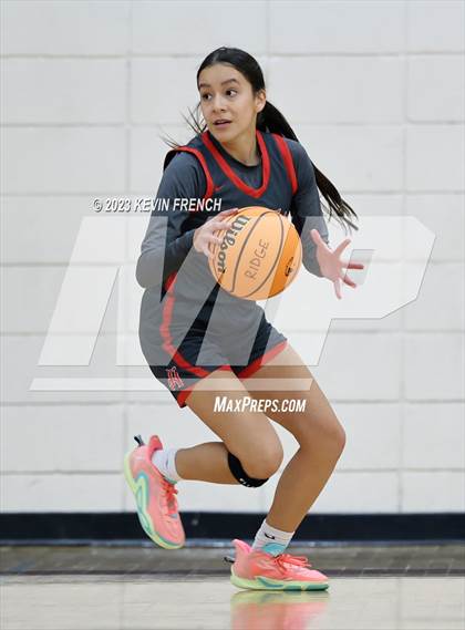 Thumbnail 1 in Ironwood vs Agua Fria (Mountain Ridge Girls Basketball Invitational) photogallery.