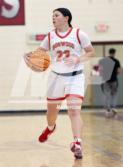 Thumbnail 2 in Ironwood vs Agua Fria (Mountain Ridge Girls Basketball Invitational) photogallery.