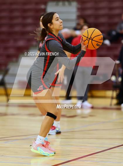 Thumbnail 1 in Ironwood vs Agua Fria (Mountain Ridge Girls Basketball Invitational) photogallery.