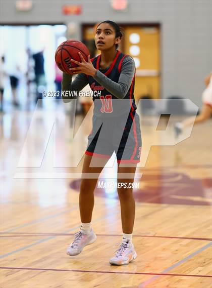 Thumbnail 3 in Ironwood vs Agua Fria (Mountain Ridge Girls Basketball Invitational) photogallery.