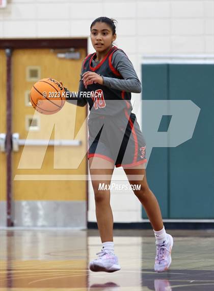 Thumbnail 2 in Ironwood vs Agua Fria (Mountain Ridge Girls Basketball Invitational) photogallery.