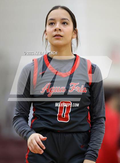 Thumbnail 2 in Ironwood vs Agua Fria (Mountain Ridge Girls Basketball Invitational) photogallery.