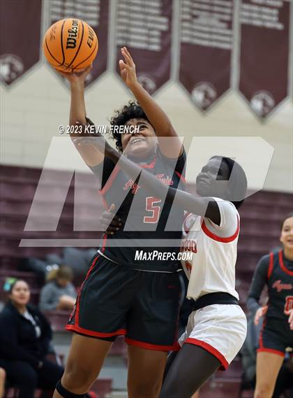 Thumbnail 2 in Ironwood vs Agua Fria (Mountain Ridge Girls Basketball Invitational) photogallery.
