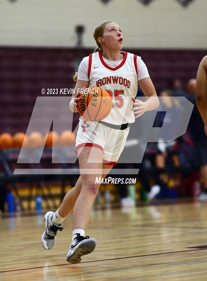 Thumbnail 1 in Ironwood vs Agua Fria (Mountain Ridge Girls Basketball Invitational) photogallery.