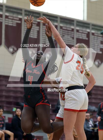Thumbnail 2 in Ironwood vs Agua Fria (Mountain Ridge Girls Basketball Invitational) photogallery.