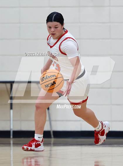 Thumbnail 1 in Ironwood vs Agua Fria (Mountain Ridge Girls Basketball Invitational) photogallery.