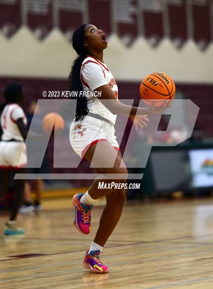Thumbnail 2 in Ironwood vs Agua Fria (Mountain Ridge Girls Basketball Invitational) photogallery.