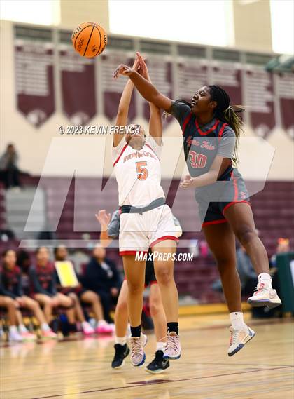 Thumbnail 3 in Ironwood vs Agua Fria (Mountain Ridge Girls Basketball Invitational) photogallery.
