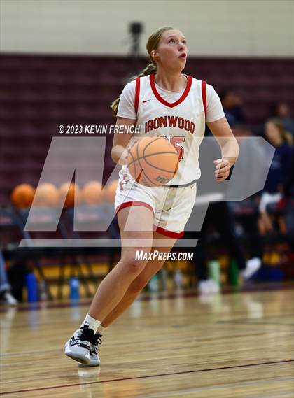 Thumbnail 3 in Ironwood vs Agua Fria (Mountain Ridge Girls Basketball Invitational) photogallery.