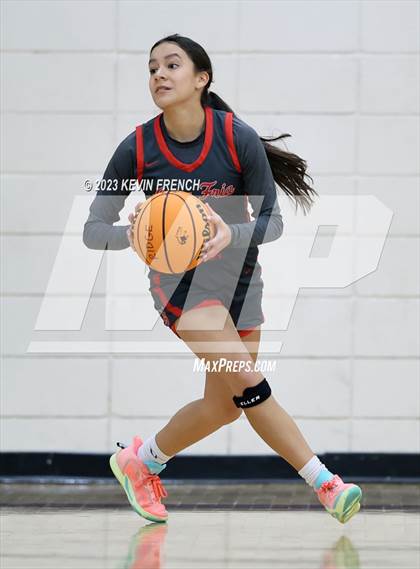Thumbnail 2 in Ironwood vs Agua Fria (Mountain Ridge Girls Basketball Invitational) photogallery.