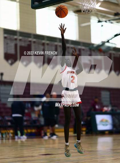 Thumbnail 3 in Ironwood vs Agua Fria (Mountain Ridge Girls Basketball Invitational) photogallery.