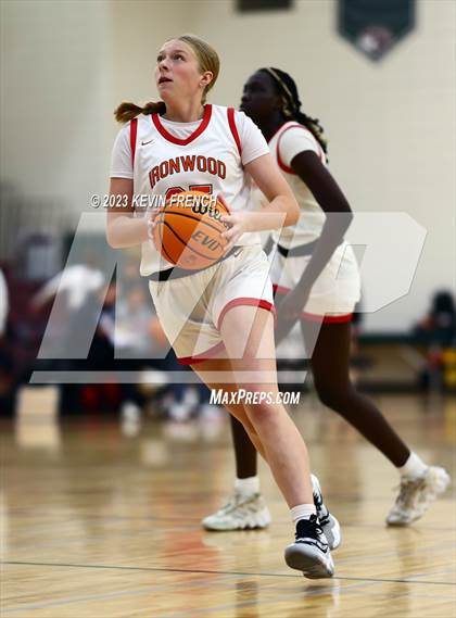 Thumbnail 2 in Ironwood vs Agua Fria (Mountain Ridge Girls Basketball Invitational) photogallery.