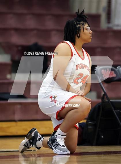 Thumbnail 2 in Ironwood vs Agua Fria (Mountain Ridge Girls Basketball Invitational) photogallery.