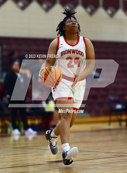 Thumbnail 1 in Ironwood vs Agua Fria (Mountain Ridge Girls Basketball Invitational) photogallery.