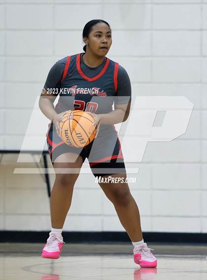 Thumbnail 2 in Ironwood vs Agua Fria (Mountain Ridge Girls Basketball Invitational) photogallery.