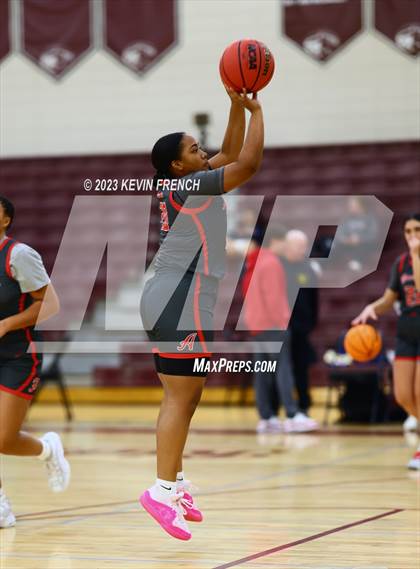Thumbnail 2 in Ironwood vs Agua Fria (Mountain Ridge Girls Basketball Invitational) photogallery.