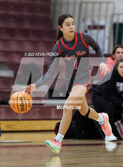 Thumbnail 2 in Ironwood vs Agua Fria (Mountain Ridge Girls Basketball Invitational) photogallery.
