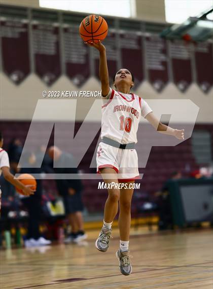 Thumbnail 1 in Ironwood vs Agua Fria (Mountain Ridge Girls Basketball Invitational) photogallery.