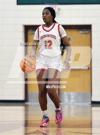 Thumbnail 2 in Ironwood vs Agua Fria (Mountain Ridge Girls Basketball Invitational) photogallery.