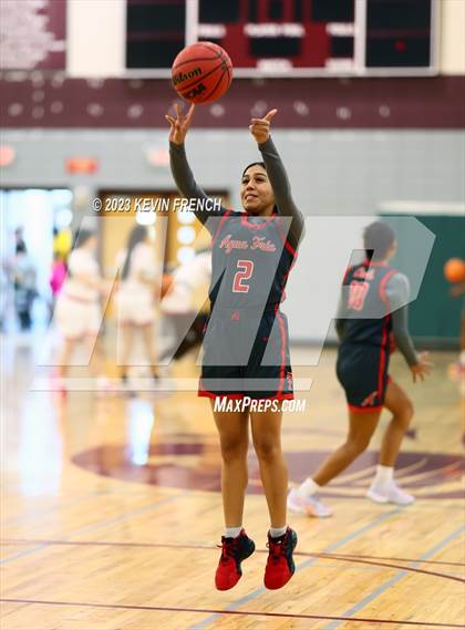Thumbnail 2 in Ironwood vs Agua Fria (Mountain Ridge Girls Basketball Invitational) photogallery.