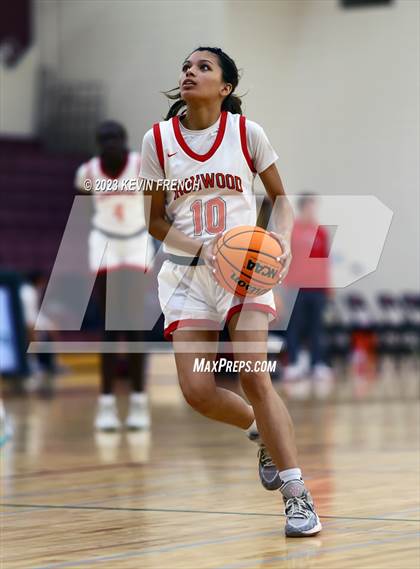 Thumbnail 3 in Ironwood vs Agua Fria (Mountain Ridge Girls Basketball Invitational) photogallery.