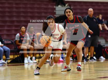 Thumbnail 2 in Ironwood vs Agua Fria (Mountain Ridge Girls Basketball Invitational) photogallery.