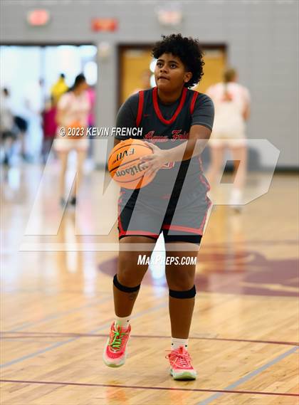 Thumbnail 2 in Ironwood vs Agua Fria (Mountain Ridge Girls Basketball Invitational) photogallery.