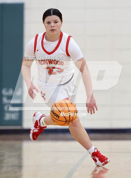 Thumbnail 3 in Ironwood vs Agua Fria (Mountain Ridge Girls Basketball Invitational) photogallery.