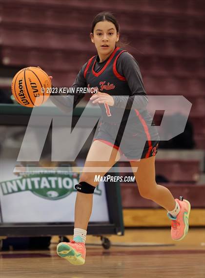 Thumbnail 3 in Ironwood vs Agua Fria (Mountain Ridge Girls Basketball Invitational) photogallery.