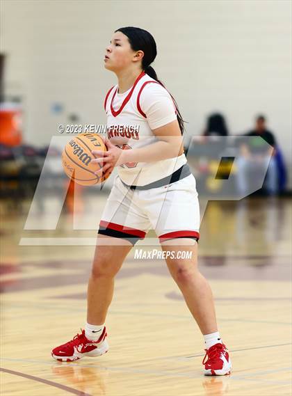 Thumbnail 3 in Ironwood vs Agua Fria (Mountain Ridge Girls Basketball Invitational) photogallery.