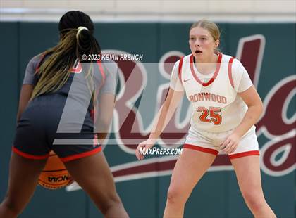 Thumbnail 2 in Ironwood vs Agua Fria (Mountain Ridge Girls Basketball Invitational) photogallery.