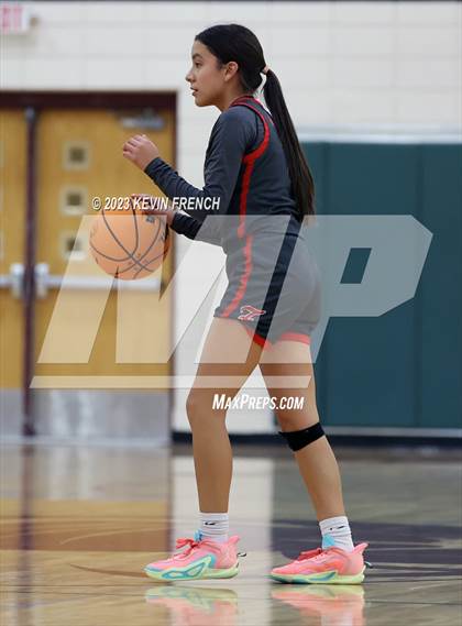 Thumbnail 2 in Ironwood vs Agua Fria (Mountain Ridge Girls Basketball Invitational) photogallery.