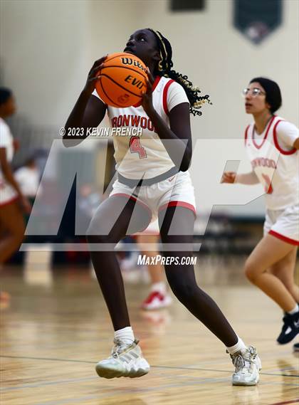 Thumbnail 3 in Ironwood vs Agua Fria (Mountain Ridge Girls Basketball Invitational) photogallery.