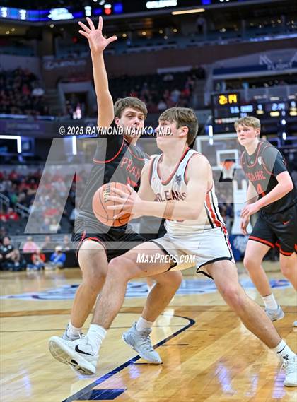 Thumbnail 1 in Clinton Prairie vs. Orleans (IHSAA 1A Final) photogallery.