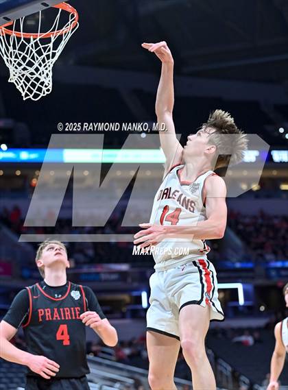 Thumbnail 3 in Clinton Prairie vs. Orleans (IHSAA 1A Final) photogallery.