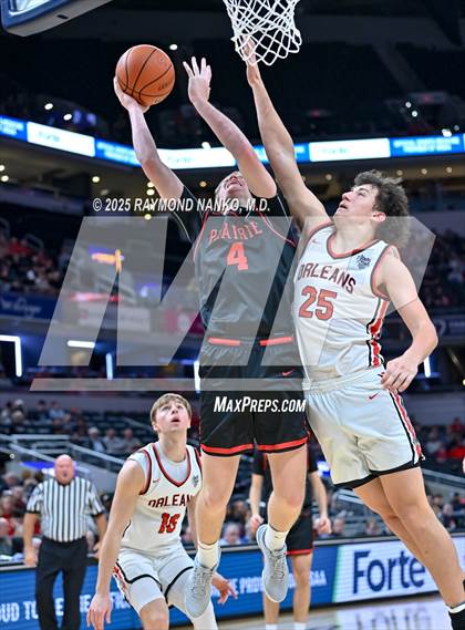 Thumbnail 1 in Clinton Prairie vs. Orleans (IHSAA 1A Final) photogallery.