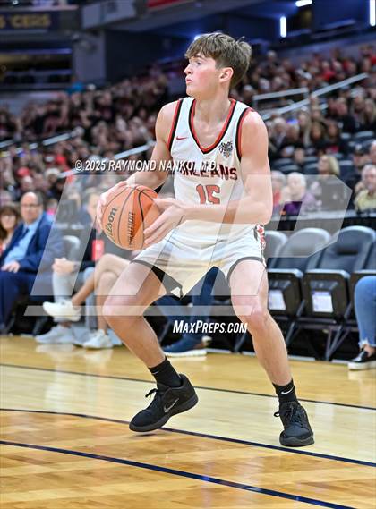 Thumbnail 3 in Clinton Prairie vs. Orleans (IHSAA 1A Final) photogallery.