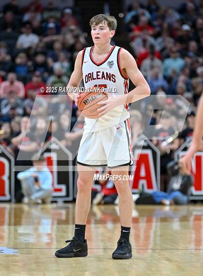 Thumbnail 3 in Clinton Prairie vs. Orleans (IHSAA 1A Final) photogallery.