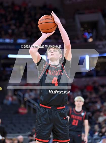 Thumbnail 1 in Clinton Prairie vs. Orleans (IHSAA 1A Final) photogallery.