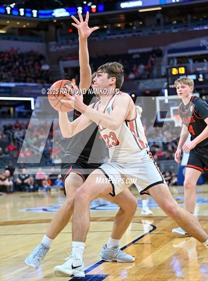 Thumbnail 2 in Clinton Prairie vs. Orleans (IHSAA 1A Final) photogallery.