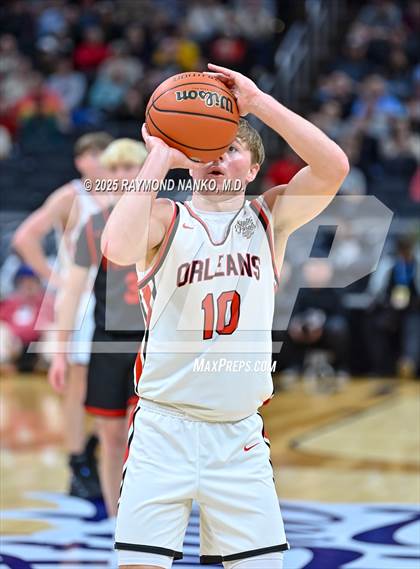 Thumbnail 2 in Clinton Prairie vs. Orleans (IHSAA 1A Final) photogallery.
