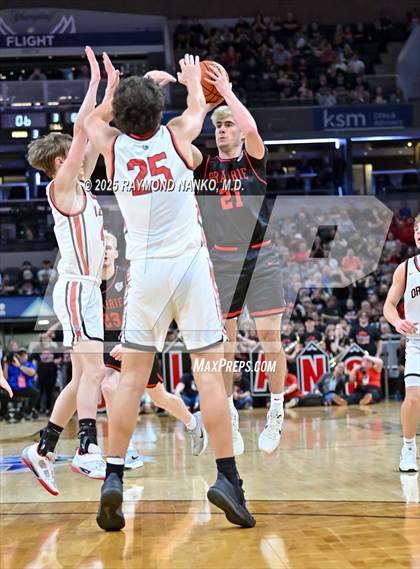 Thumbnail 1 in Clinton Prairie vs. Orleans (IHSAA 1A Final) photogallery.