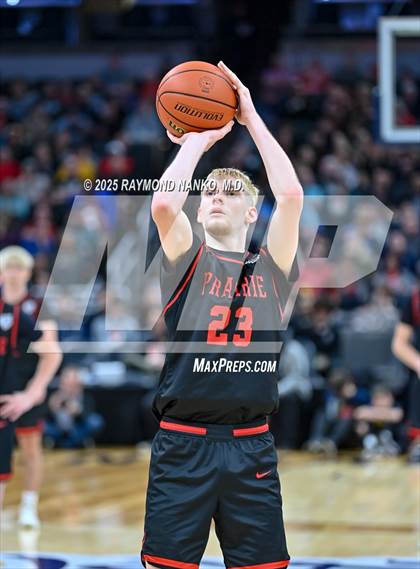 Thumbnail 3 in Clinton Prairie vs. Orleans (IHSAA 1A Final) photogallery.