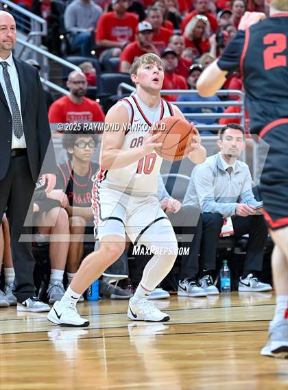 Thumbnail 1 in Clinton Prairie vs. Orleans (IHSAA 1A Final) photogallery.