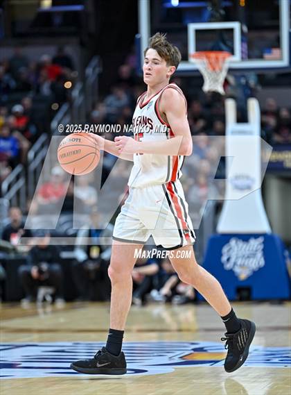 Thumbnail 1 in Clinton Prairie vs. Orleans (IHSAA 1A Final) photogallery.